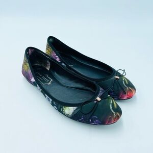 Ted Baker Shadown Floral Ballerina Flats